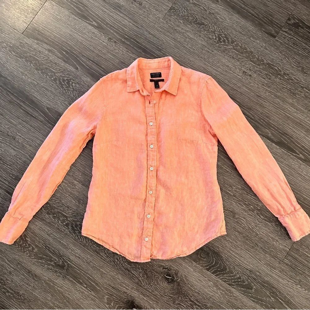 J. Crew Slim-fit Baird McNutt Irish linen shirt